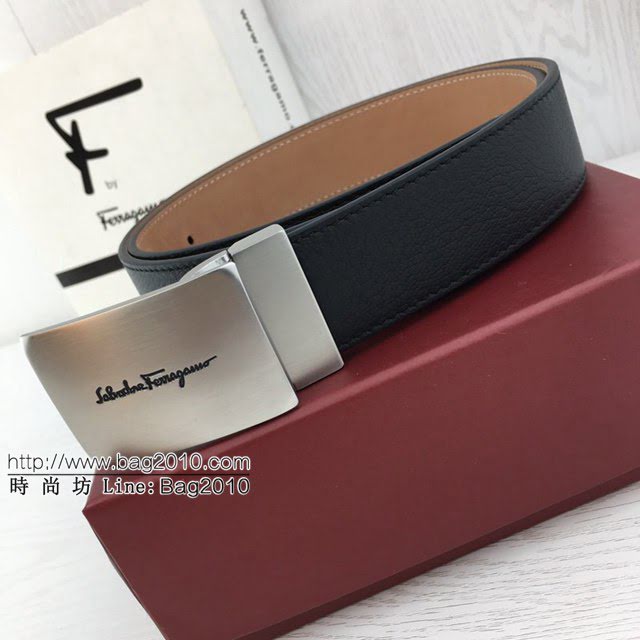 菲拉格慕男士皮帶 Ferragamo雙面用牛皮腰帶  jjp1204